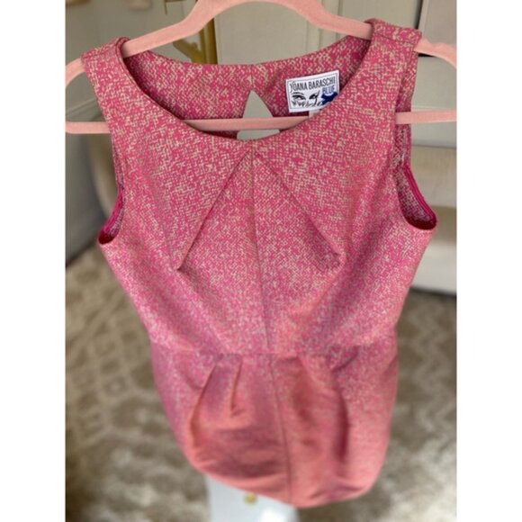 Yoana Baraschi Textured Dress Vaca Resort Preppy Brunch Summer Wedding Event - Picture 5 of 8